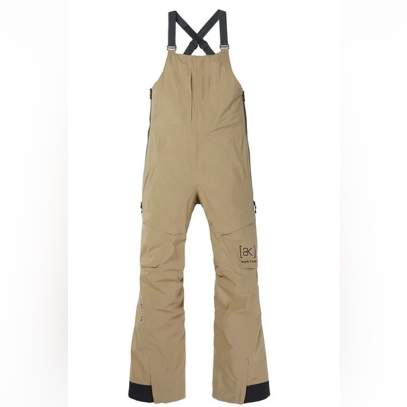 Burton AK 2L GORE-TEX Kimmy Bib Pants women’s large short - Picture 1 of 12